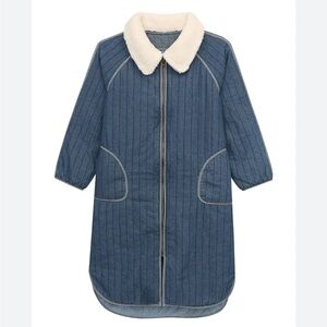 The Great. Reversible Woodsman Coat. Like new